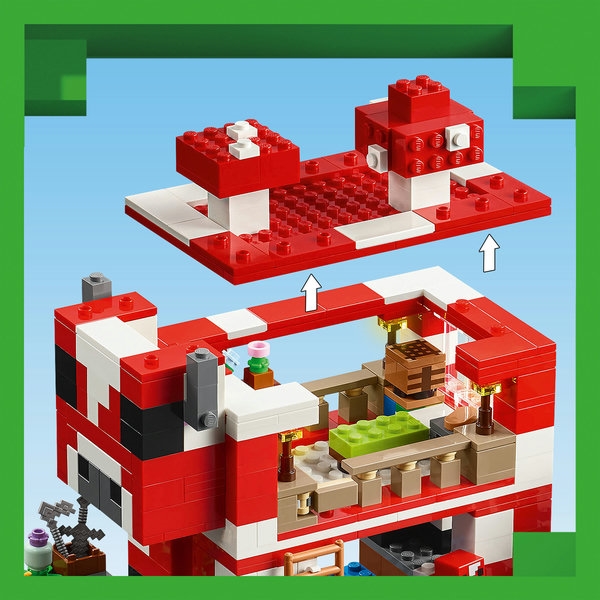 21270 LEGO MINECRAFT DOM GRZYBOWEJ KROWY