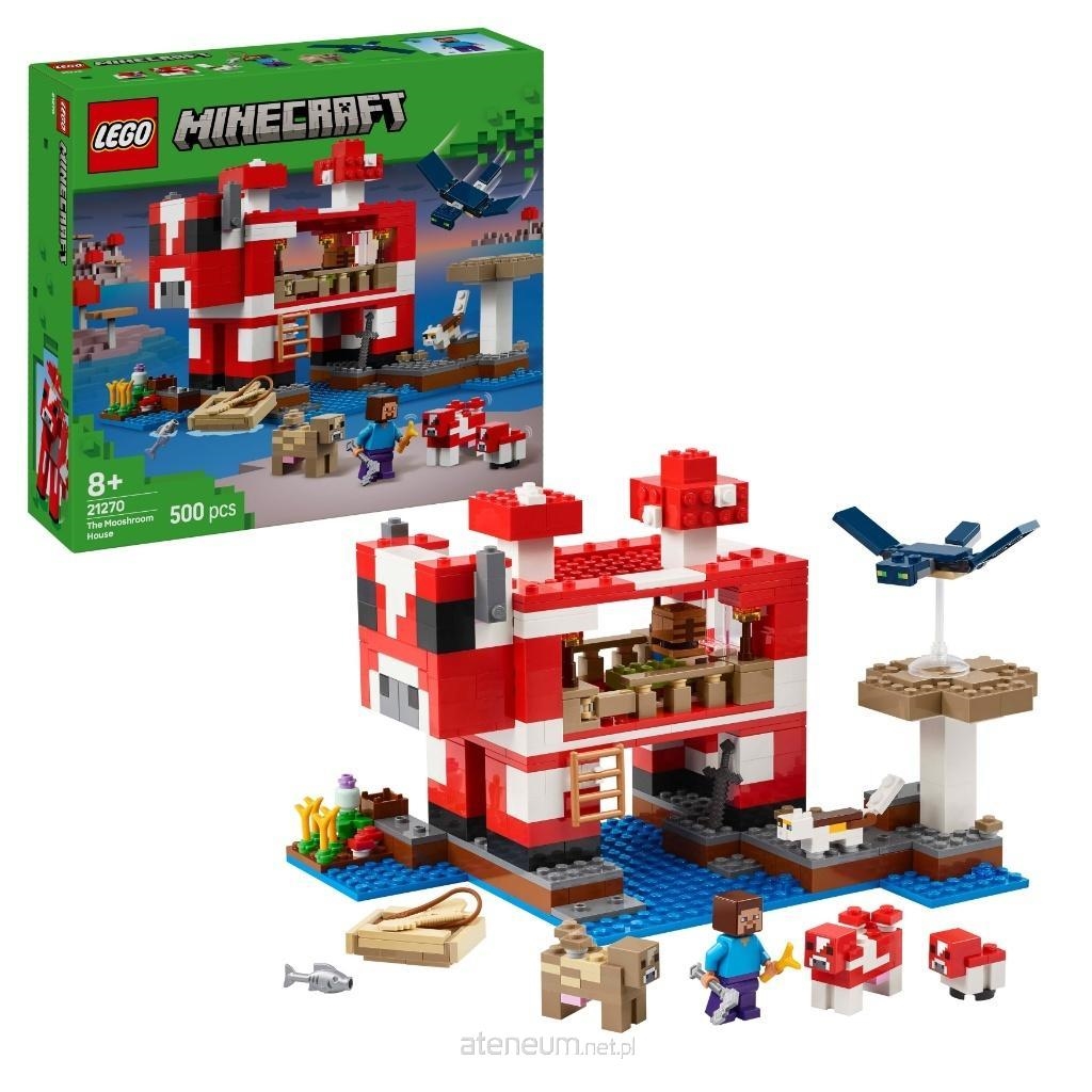 21270 LEGO MINECRAFT DOM GRZYBOWEJ KROWY