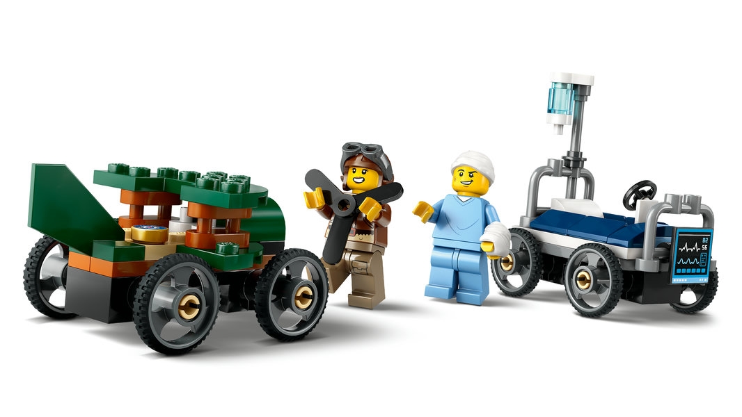 LEGO 60459 CITY ZESTAW WYŚCIGÓWEK SAMOCHÓD SAMOLOT