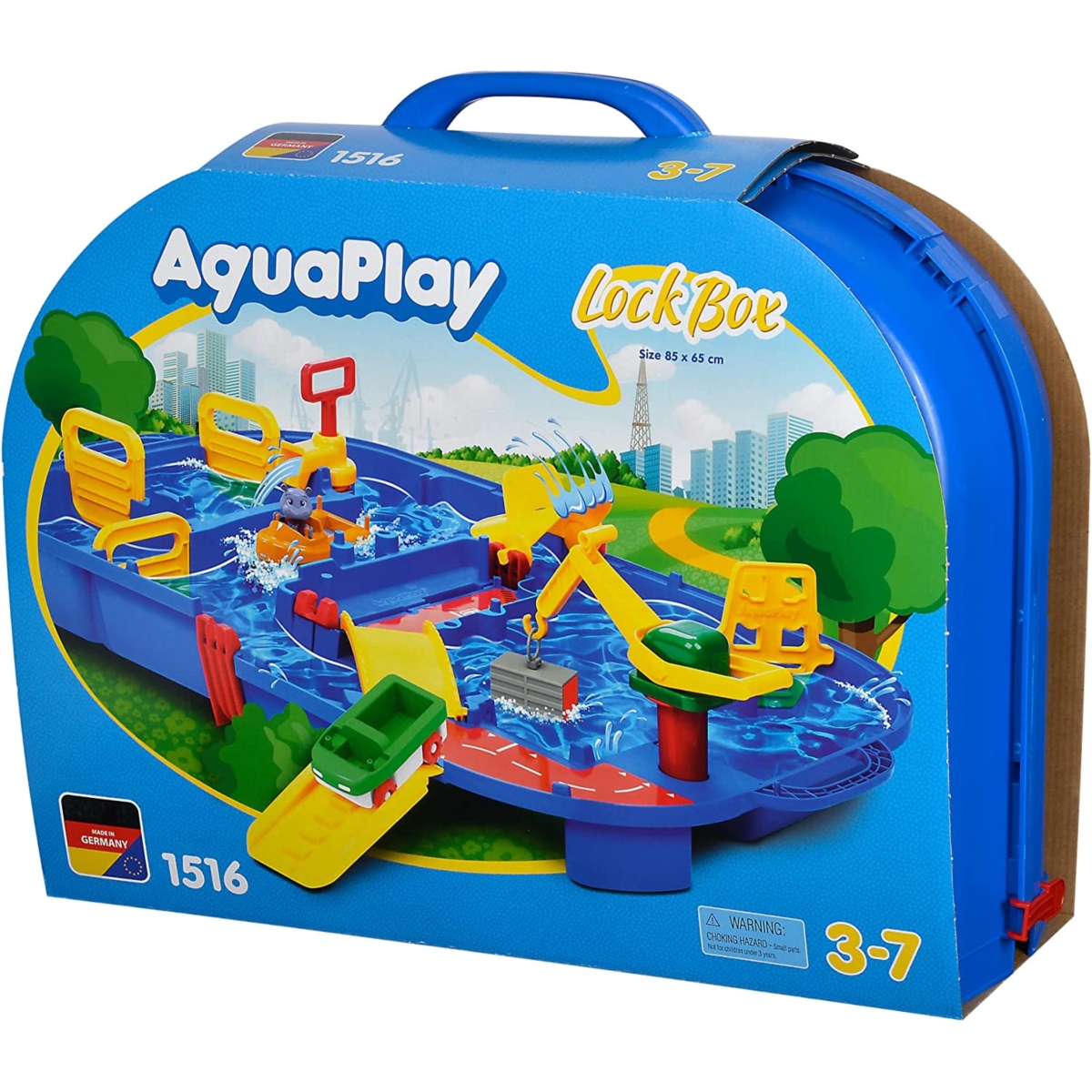 AQUAPLAY tor wodny 86X65cm zamykany box 1516