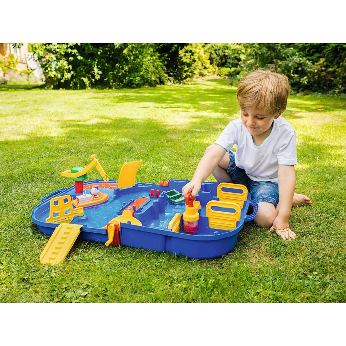 AQUAPLAY tor wodny 86X65cm zamykany box 1516