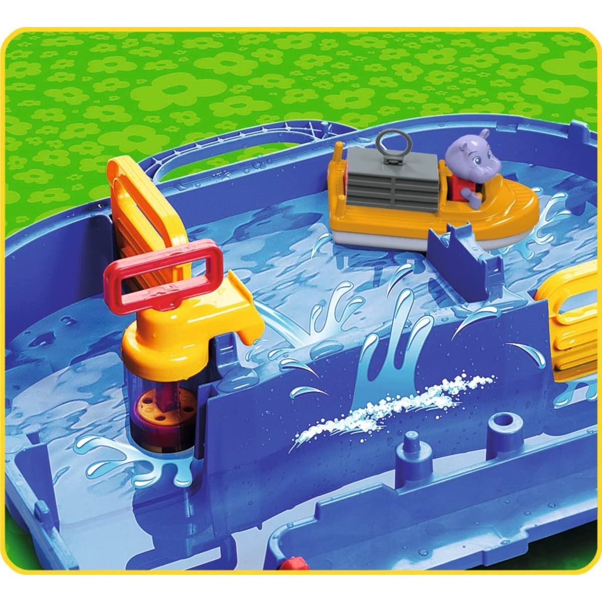 AQUAPLAY tor wodny 86X65cm zamykany box 1516