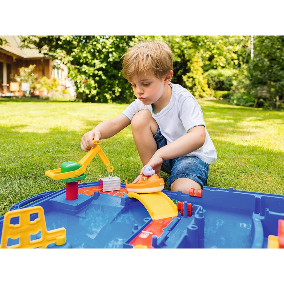AQUAPLAY tor wodny 86X65cm zamykany box 1516