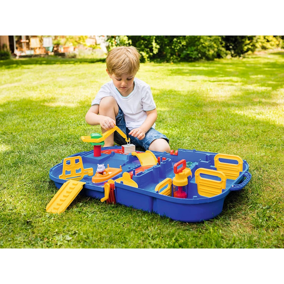 AQUAPLAY tor wodny 86X65cm zamykany box 1516