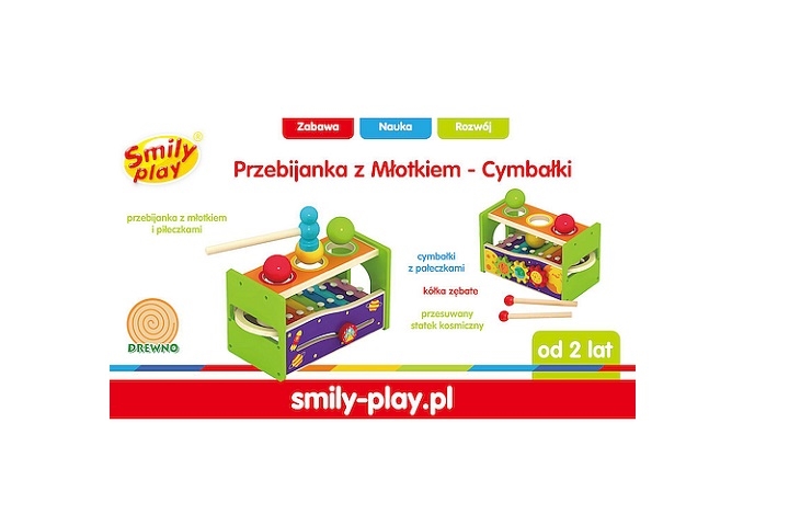 *****Przebij.z młotk.cymbałki SmilP SPW84954 49542