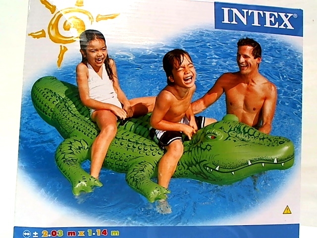 Aligator do pływania 203X114 58562 85625