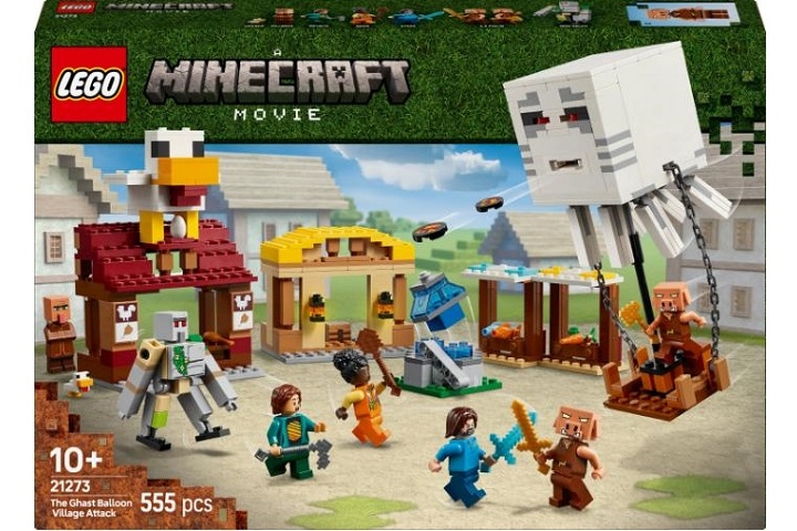 LEGO MINECRAFT 21273 ATAK BALONOWEGO GHASTA