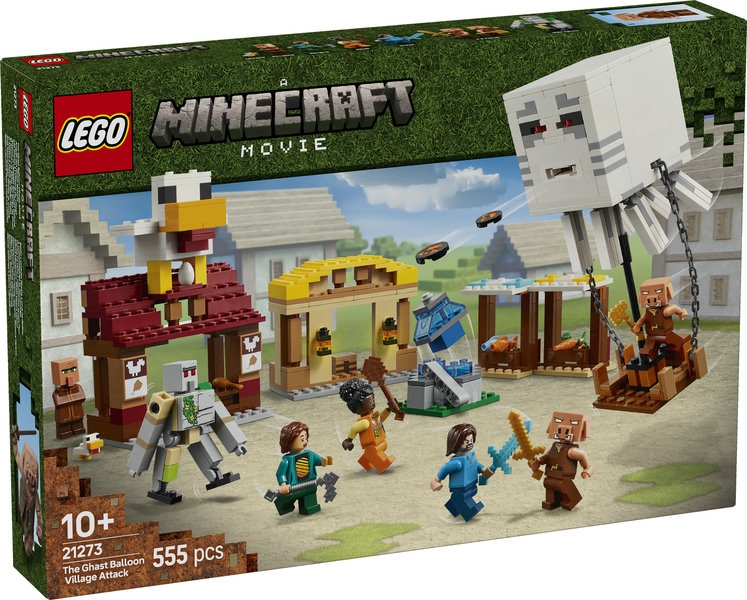 LEGO MINECRAFT 21273 ATAK BALONOWEGO GHASTA
