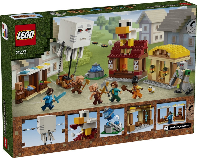 LEGO MINECRAFT 21273 ATAK BALONOWEGO GHASTA