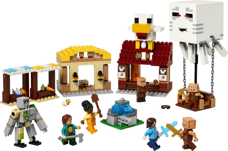 LEGO MINECRAFT 21273 ATAK BALONOWEGO GHASTA
