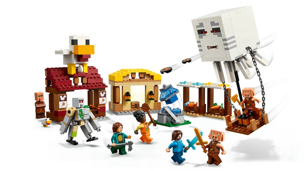 LEGO MINECRAFT 21273 ATAK BALONOWEGO GHASTA