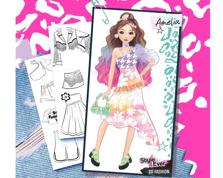 Projekt Moda.Podświetlana tablica do projektowania
