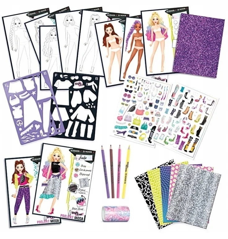 Projekt moda - zestaw projektantki