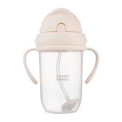 CANPOL KUBEK NIEKAPEK Z RURKĄ 56/623 CREAM