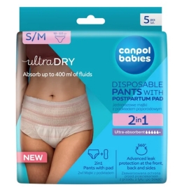 CANPOL ODDYCHAJĄCE MAJTKI 2W1 S/M 78/011