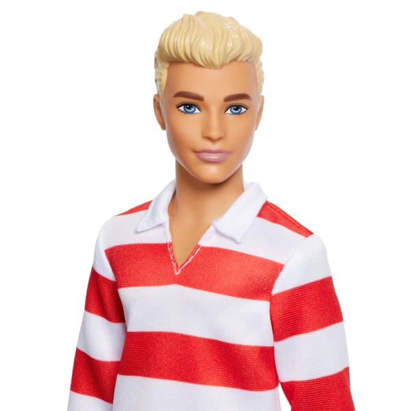 Barbie Ken Fashionistas bluzka cze-bia paski HYV01
