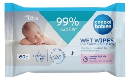 CANPOL CHUSTECZKI NAWILŻANE 60SZT 14/200