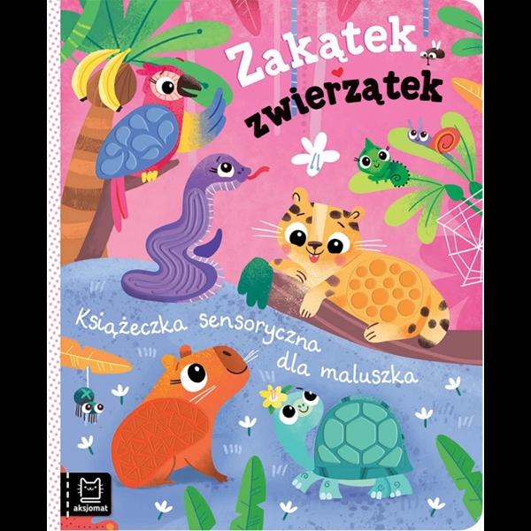Zakątek zwierzątek. Książeczka sensoryczna