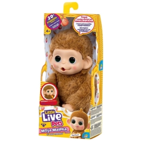 Little Live Pets - Mini Małpka Pepi Peach