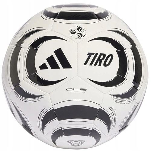 ADIDAS piłka nożna Trio club bia/czar.15075