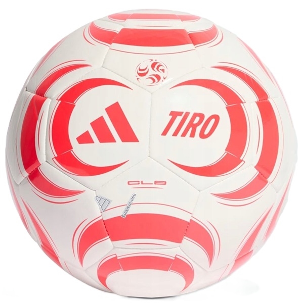 ADIDAS piłka nożna Trio club bia/czerw.15082
