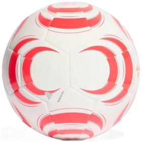ADIDAS piłka nożna Trio club bia/czerw.15082