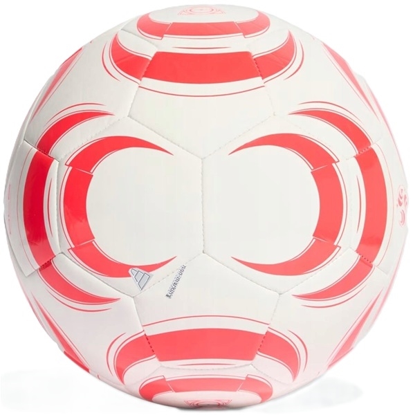 ADIDAS piłka nożna Trio club bia/czerw.15082