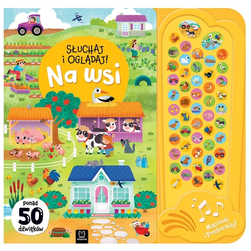 Słuchaj i oglądaj! Na wsi 50dźwięków 41758