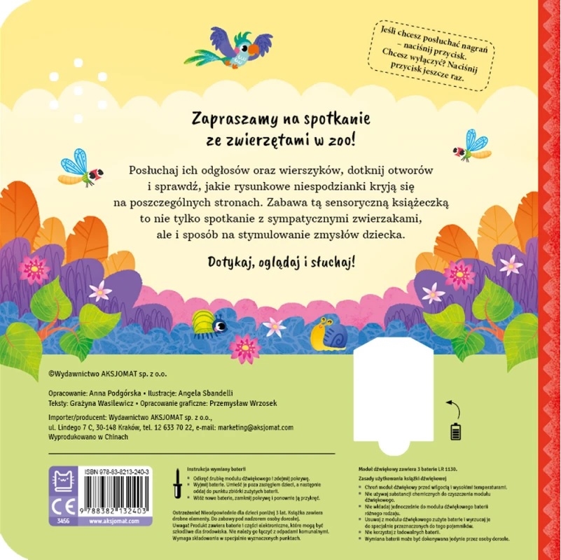 Wierszyki dla maluszka Naciśnij i posłuchaj 32403