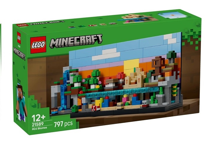 *****LEGO MINECRAFT Minibiomy 21589