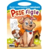 Świat kolorowanek z naklejkami. Psie figle