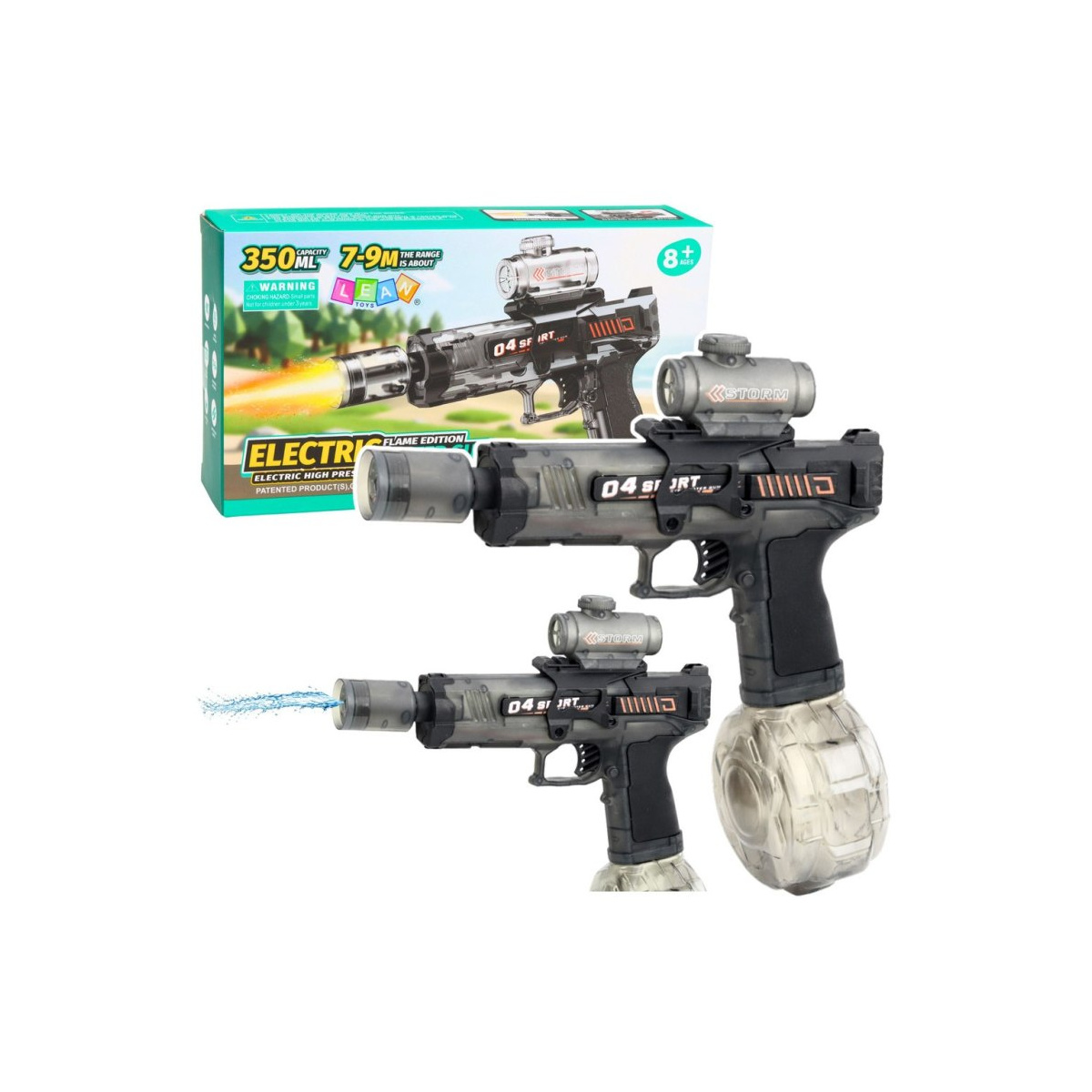 Elektryczny pistolet na wodę 350 ml