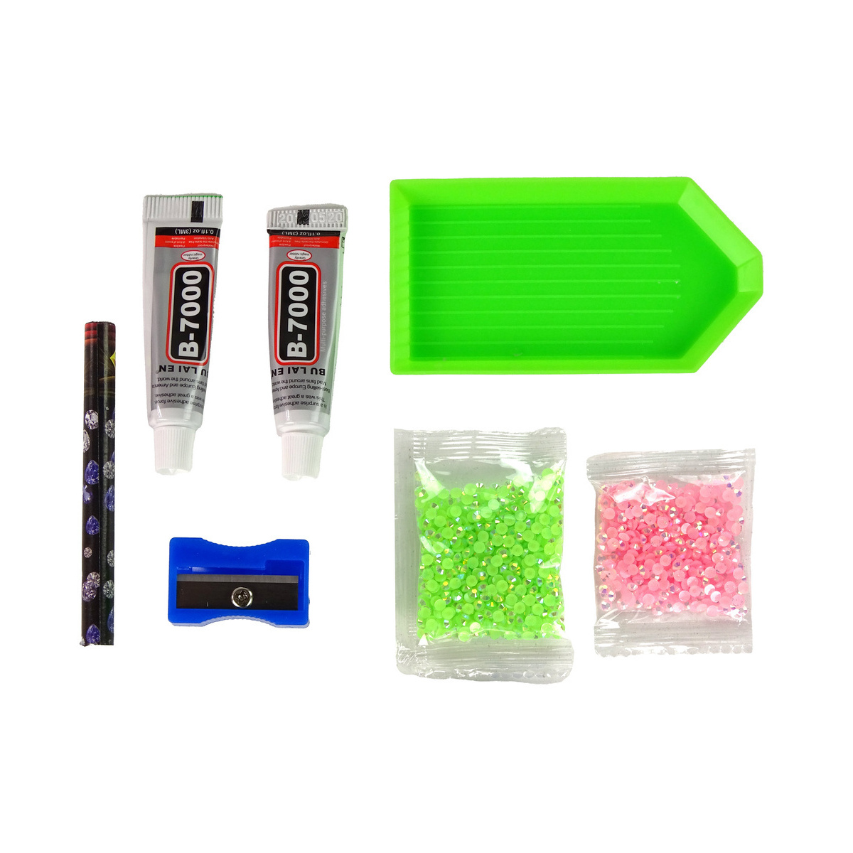 Zestaw DIY Diamentowy Renifer DIY Kryształki Brelo