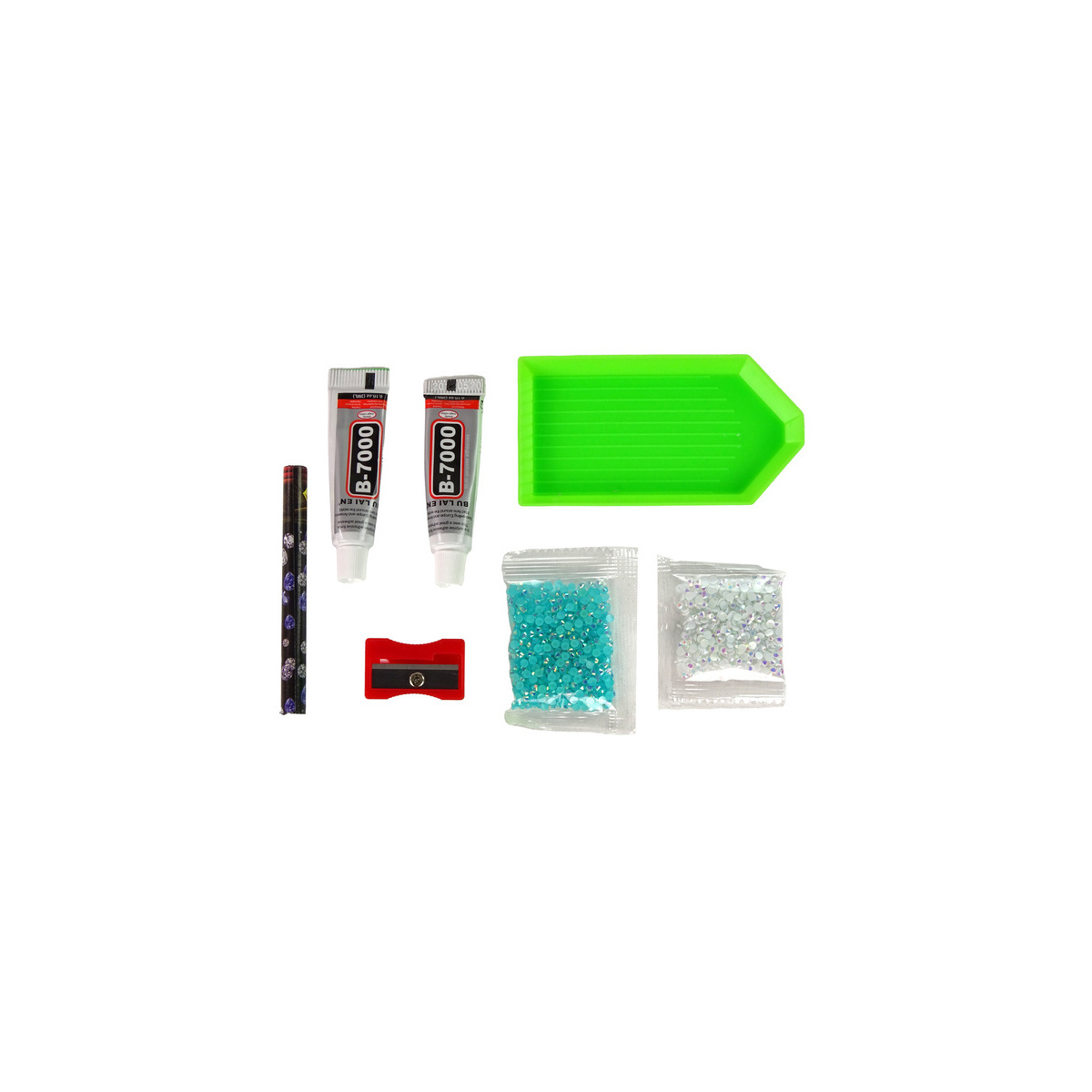 Zestaw DIY Diamentowy Renifer DIY Kryształki Brelo