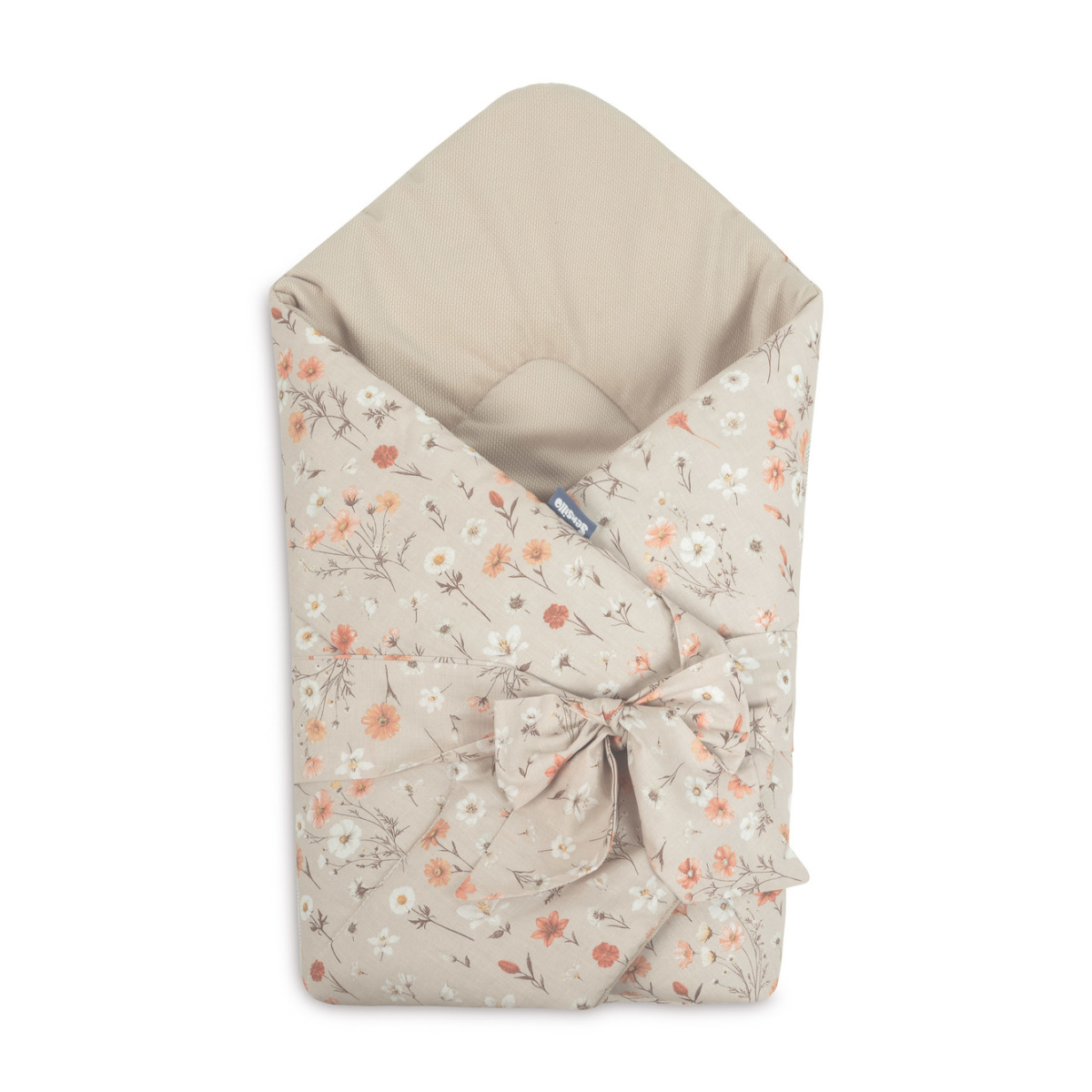 SENSILLO ROŻEK VELVET BLOOM BEIGE 75X75