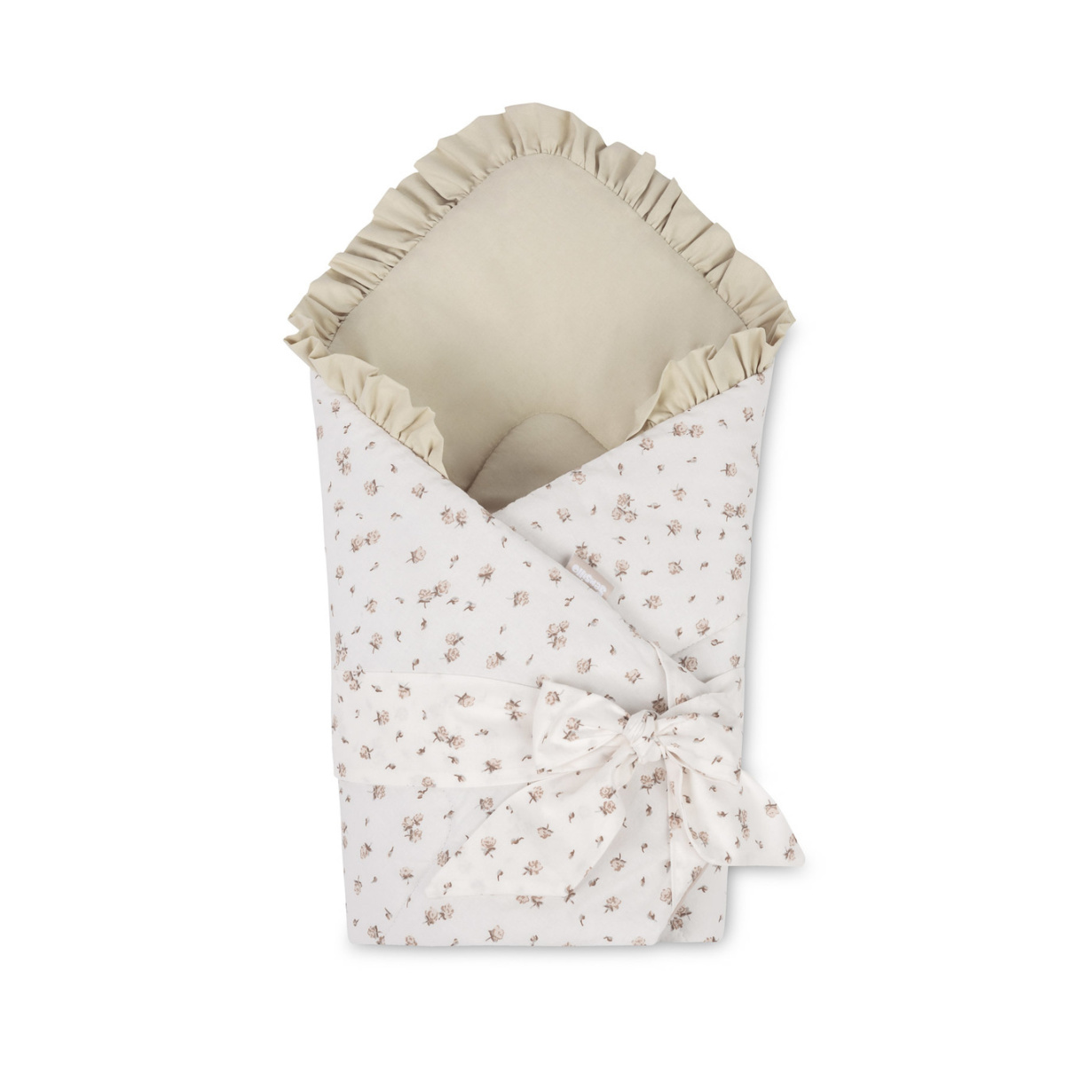 SENSILLO ROŻEK BAWEŁNA ROSE BEIGE 75X75