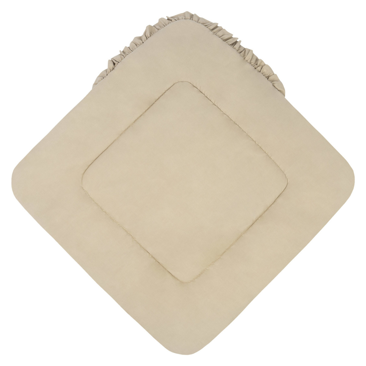 SENSILLO ROŻEK BAWEŁNA FOREST BEIGE 75X75