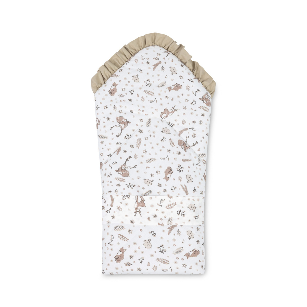 SENSILLO ROŻEK BAWEŁNA FOREST BEIGE 75X75
