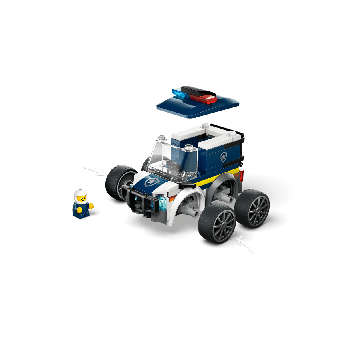LEGO CITY 60481 CIĘŻARÓWKA POLICYJNA