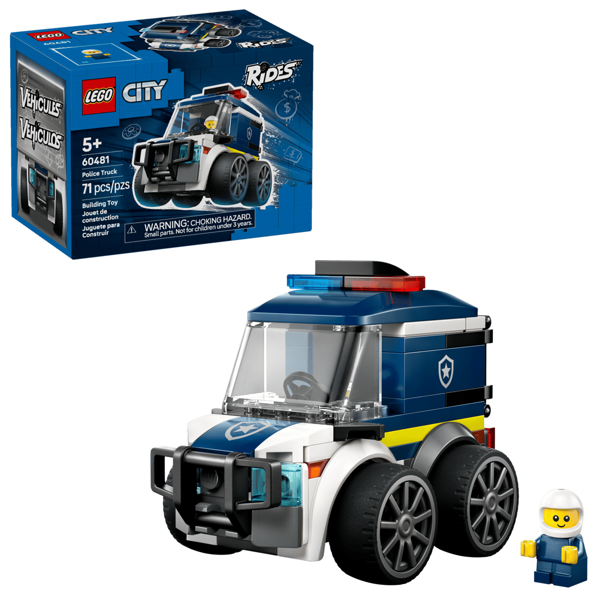 LEGO CITY 60481 CIĘŻARÓWKA POLICYJNA
