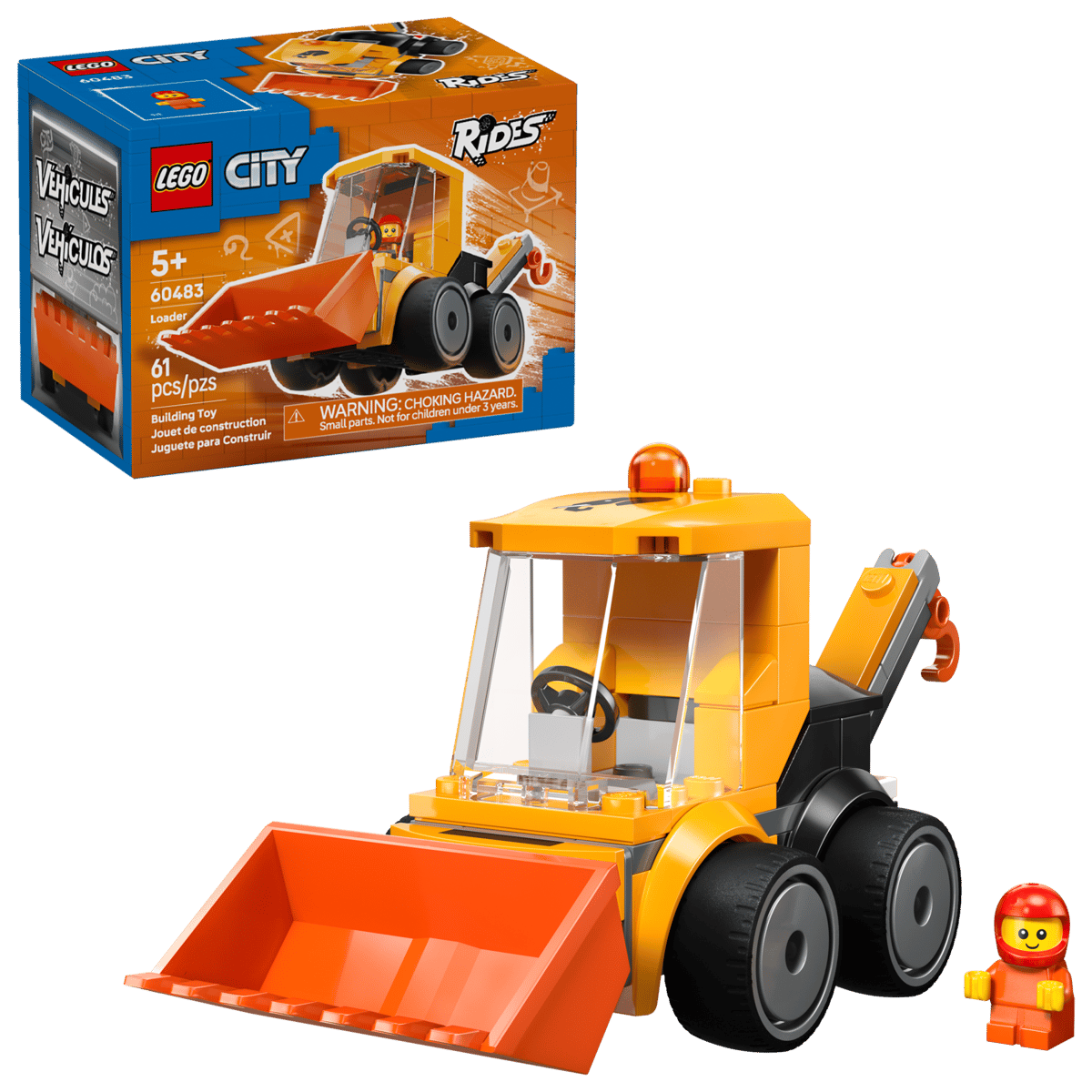 LEGO CITY 60483 ŁADOWARKA KOŁOWA