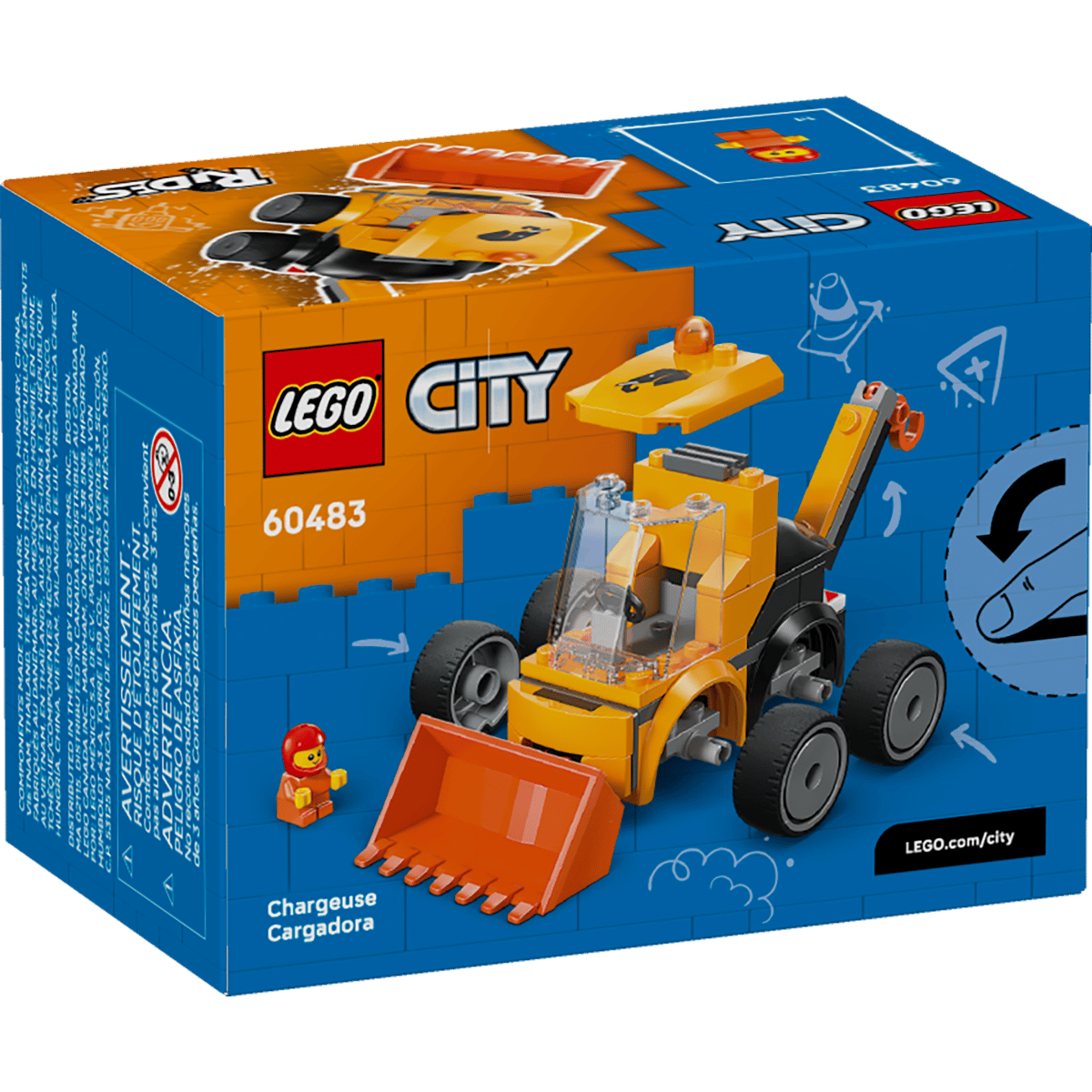 LEGO CITY 60483 ŁADOWARKA KOŁOWA