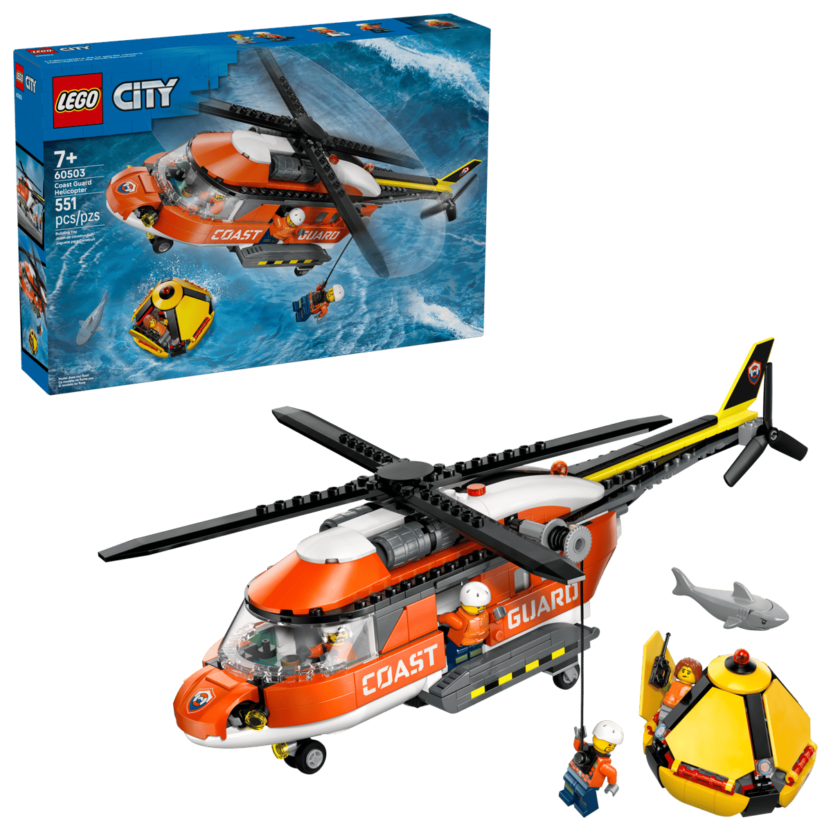 LEGO CITY 60503 HELIKOPTER STRAŻY PRZYBRZEŻNEJ