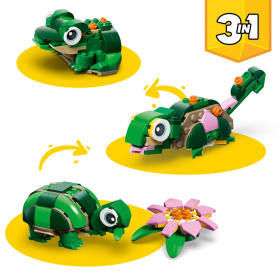 LEGO CREATOR 31377 ŻÓŁW I KWIAT LILII WODNEJ