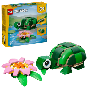 LEGO CREATOR 31377 ŻÓŁW I KWIAT LILII WODNEJ