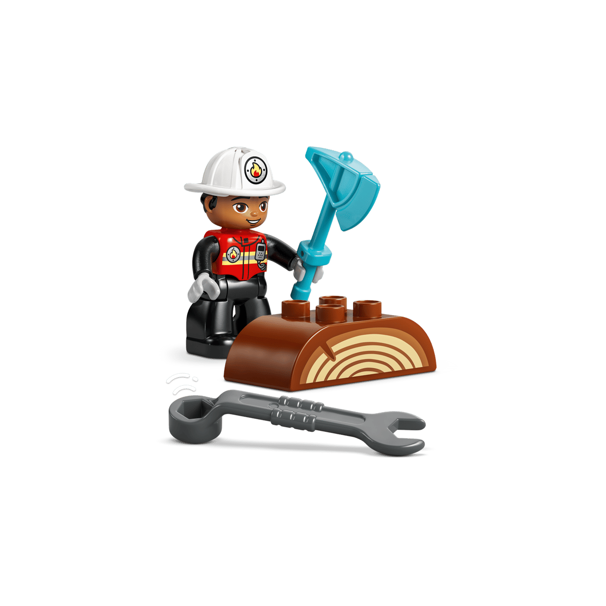 LEGO DUPLO 10473 WÓZ STRAŻACKI Z WĘŻEM I STRAŻAKIE