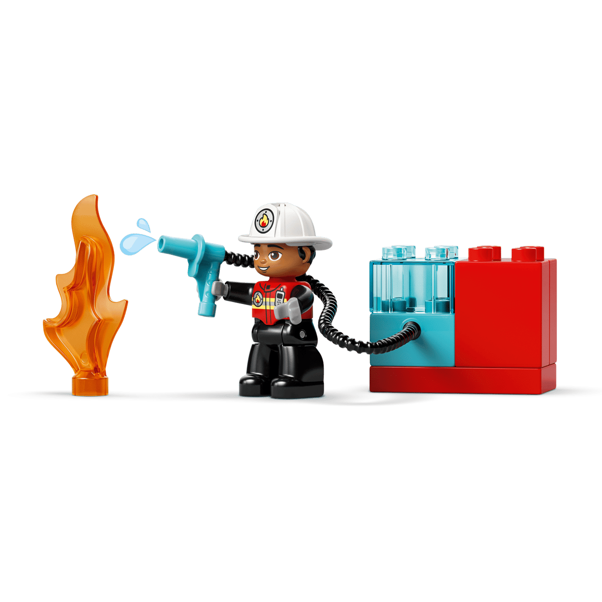 LEGO DUPLO 10473 WÓZ STRAŻACKI Z WĘŻEM I STRAŻAKIE