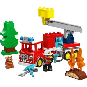 LEGO DUPLO 10473 WÓZ STRAŻACKI Z WĘŻEM I STRAŻAKIE