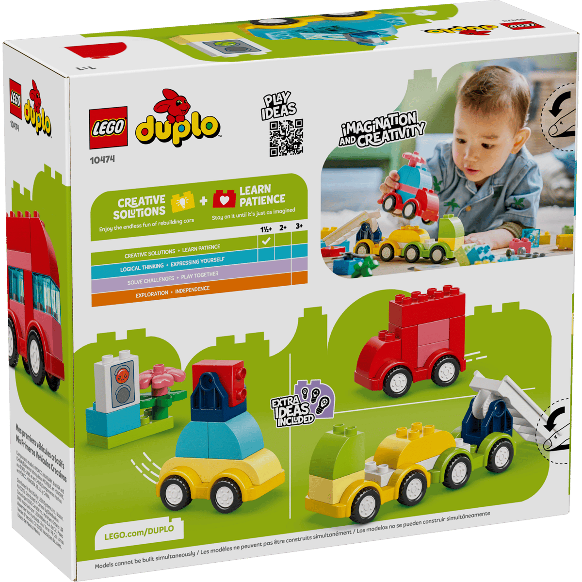 LEGO DUPLO 10474 KREATYWNE POJAZDY
