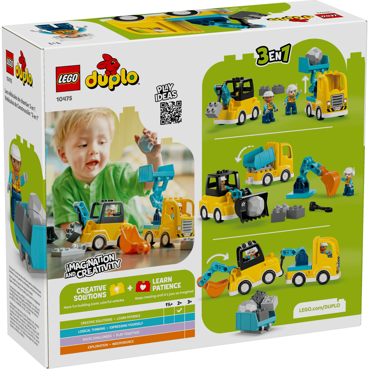 LEGO DUPLO 10475 MASZYNY BUDOELANE  3W1